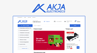 AkjaElectronics - интернет магазин электроники